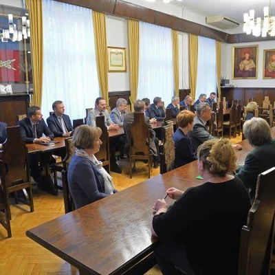 Wręczenie nominacji władzom uczelni