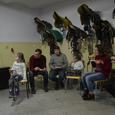 6 grudnia 2017 r., Mikołaj w Rząsce,