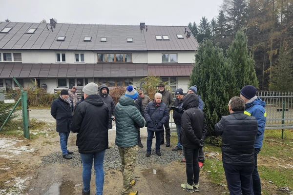 Wyjazd terenowy z udziałem Kolegium Rektorskiego, Dziekanów oraz członków Rady Uczelni