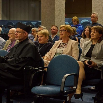 Nadanie tytułu doktora honoris causa Jerzemu Zawistowskiemu, profesorowi Uniwersytetu Kolumbii Brytyjskiej w Vancouver