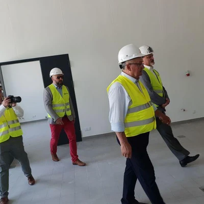 4 Lipca 2022 ., Wizyta Ministra Infrastruktury na Uniwersytecie Rolniczym w Krakowie
