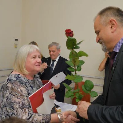 Spotkanie władz uczelni z emerytowanymi pracownikami uczelni