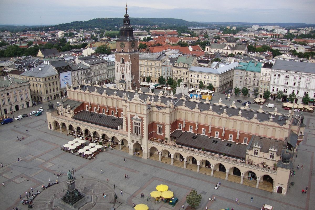 grafika ilustracyjna - Kraków