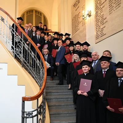 25 kwietnia 2025 r. Zakończenie IV edycji trzysemestralnych studiów podyplomowych Master of Business Administration „Zarządzanie bankiem spółdzielczym”