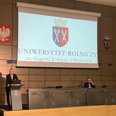 27 luty 2023 r., Seminarium naukowe dyscyplin: Nauki Leśne oraz Inżynieria Lądowa, Geodezja i Transport Uniwersytetu Rolniczego w Krakowie