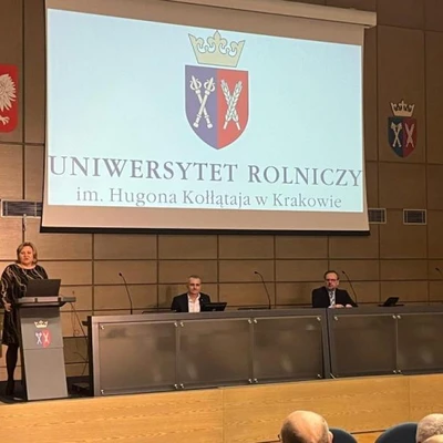27 luty 2023 r., Seminarium naukowe dyscyplin: Nauki Leśne oraz Inżynieria Lądowa, Geodezja i Transport Uniwersytetu Rolniczego w Krakowie