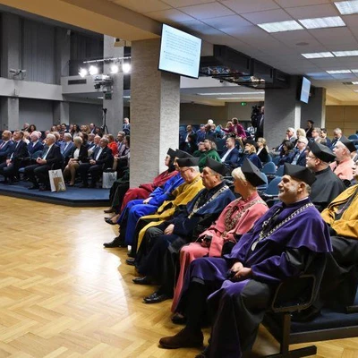 10 maja 2023 r.; Uroczystość nadania tytułu doktora honoris causa prof. Henrykowi Runowskiemu,