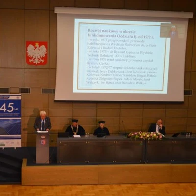 5-6 września 2022 r., Konferencja z okazji Jubileuszu 45-lecia Wydziału Inżynierii Produkcji i Energetyki