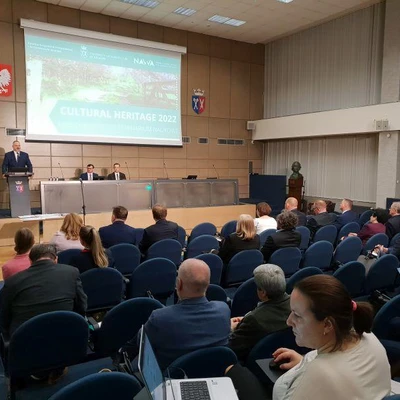 9 maja 2022 r., Prezentacja Multimedialnego Katalogu Dziedzictwa Kulturowego Małopolski podczas Międzynarodowego Seminarium Naukowego 