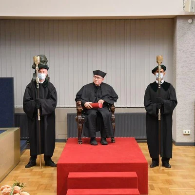 15 października 2021 r., Uroczystość nadania tytułu doktora honoris causa UR prof. Andrzejowi Koteckiemu