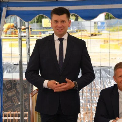 6 lipca 2021 r., Uroczystość wmurowania aktu erekcyjnego pod Budowę Centrum Innowacji oraz Badań Prozdrowotnej i Bezpiecznej Żywności