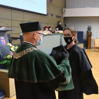 18 czerwca 2021 r., Promocje doktorskie i habilitacyjne - cz. 3. Promocje doktorskie
