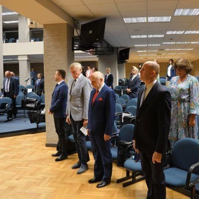 26 czerwca 2020 r., Obrady Senatu - Centrum Kongresowe UR