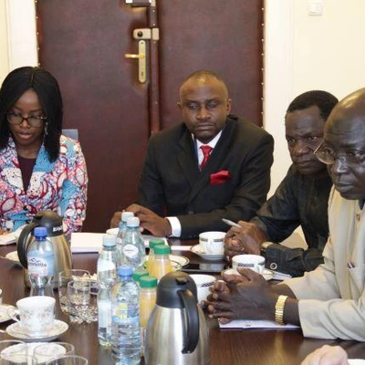 Delegacja z Nasarawa State University Keffi oraz z Ambasady Federalnej Republiki Nigerii