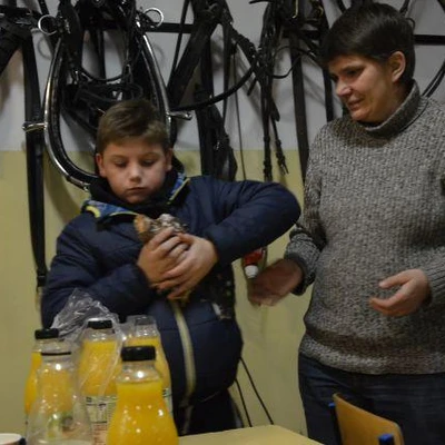 6 grudnia 2017 r., Mikołaj w Rząsce,