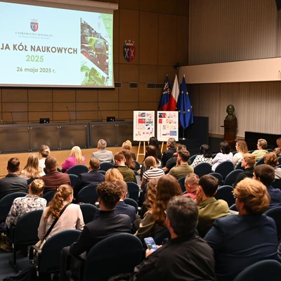 26 maja 2025 r. Sesja Kół Naukowych URK