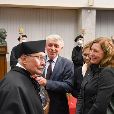 15 października 2021 r., Uroczystość nadania tytułu doktora honoris causa UR prof. Andrzejowi Koteckiemu