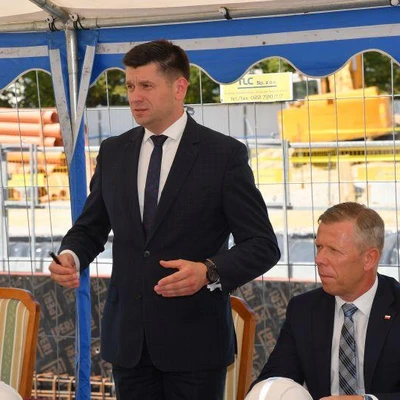 6 lipca 2021 r., Uroczystość wmurowania aktu erekcyjnego pod Budowę Centrum Innowacji oraz Badań Prozdrowotnej i Bezpiecznej Żywności