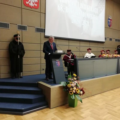 6 października 2020 r., Uroczysta Inauguracja 68. Roku Akademickiego na Uniwersytecie Rolniczym w Krakowie,