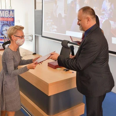 9 października 2020 r., Zakończenie I edycji Studiów Mba „Zarządzanie Bankiem Spółdzielczym”