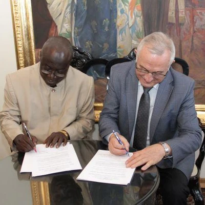 Delegacja z Nasarawa State University Keffi oraz z Ambasady Federalnej Republiki Nigerii