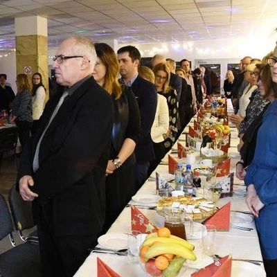 Spotkanie opłatkowe w ramach Międzyuczelnianego Porozumienia Krakowskich Uczelni ds. Osób Niepełnosprawnych
