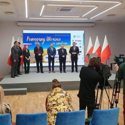 31. marca 2022 r., Briefing prasowy w Urzędzie Wojewódzkim w związku z wydarzeniem 