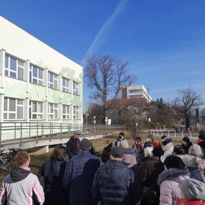 12-19 marca 2022 r. Zwiedzanie uczelni - Koło Grodzkie PTTK im. Ludomira Sawickiego - w ramach akcji 