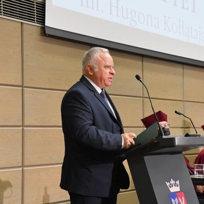 15 października 2021 r., Uroczystość nadania tytułu doktora honoris causa UR prof. Andrzejowi Koteckiemu