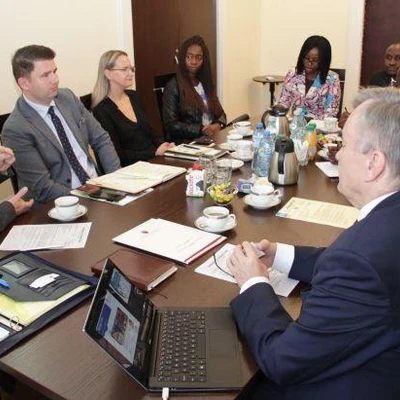 Delegacja z Nasarawa State University Keffi oraz z Ambasady Federalnej Republiki Nigerii