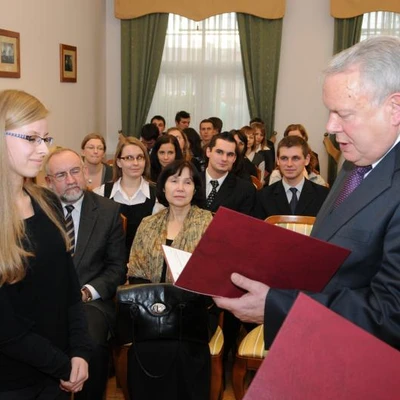 Uroczyste rozdanie stypendiów Fundacji im. Zofii i Władysława Pokusów