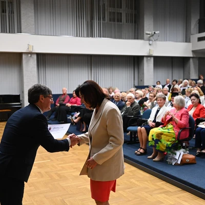 6.06.2025 r. Uroczyste zakończenie studiów na Uniwersytecie Trzeciego Wieku