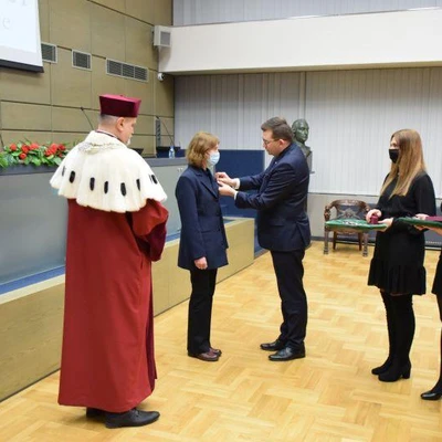 9 marca 2022 r. Uroczyste wręczenie medali za zasługi i za wieloletnią służbę