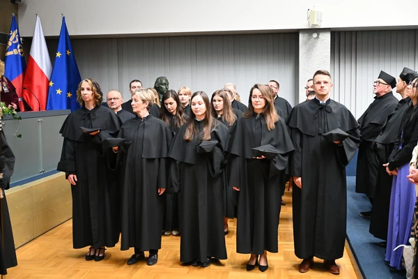 Uroczyste promocje doktorów habilitowanych i doktorów oraz odnowienie doktoratów w Uniwersytecie Rolniczym w Krakowie, fot. 16