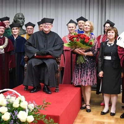 14 czerwca 2023 r.; Uroczystość nadania tytułu doktora honoris causa prof. Colinowi Scanesowi,