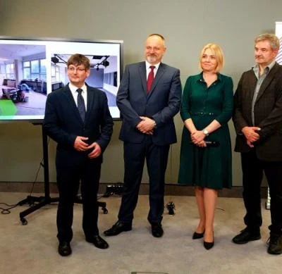5 października 2022 r., Otwarcie Centrum E-Learningu na Uniwersytecie Rolniczym w Krakowie