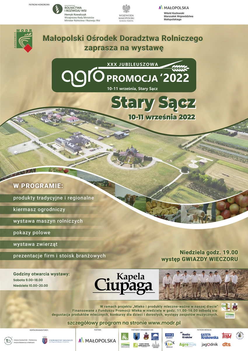 Agropromocja 2022 plakat