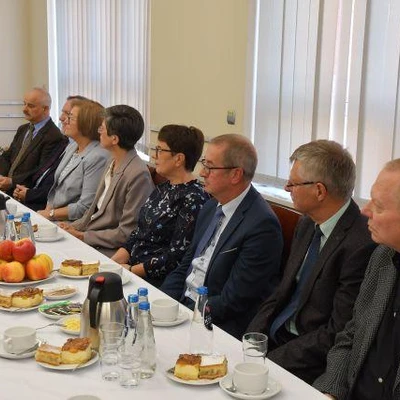 Spotkanie władz uczelni z emerytowanymi pracownikami uczelni