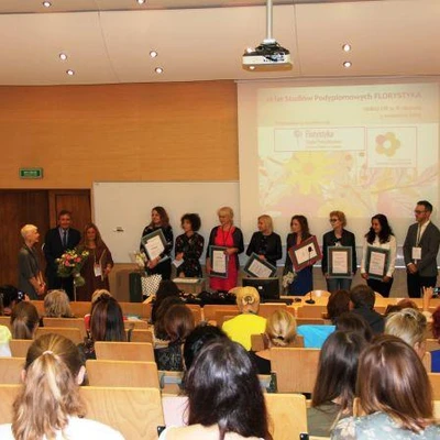 10 lat studiów podyplomowych Florystyka