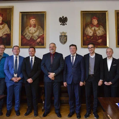 30 listopada 2023 r. Wizyta delegacji z Wiednia na URK