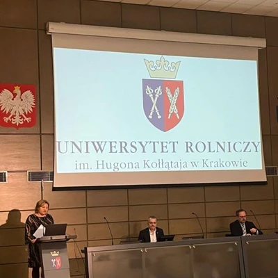 27 luty 2023 r., Seminarium naukowe dyscyplin: Nauki Leśne oraz Inżynieria Lądowa, Geodezja i Transport Uniwersytetu Rolniczego w Krakowie
