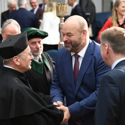 10 maja 2023 r.; Uroczystość nadania tytułu doktora honoris causa prof. Henrykowi Runowskiemu,