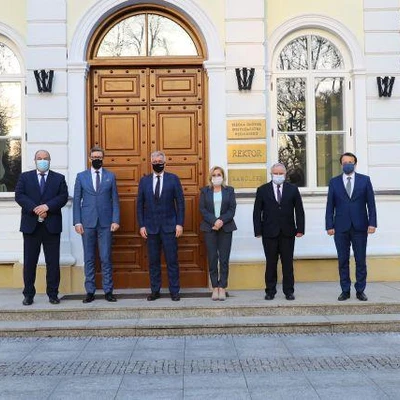 02. marca 2021 r., Posiedzenie Konferencji Rektorów Uczelni Rolniczych i Przyrodniczych w SGGW