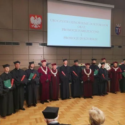 18 czerwca 2021 r., Uroczyste odnowienie doktoratów oraz promocje habilitacyjne i doktorskie