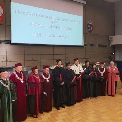 18 czerwca 2021 r., Uroczyste odnowienie doktoratów oraz promocje habilitacyjne i doktorskie