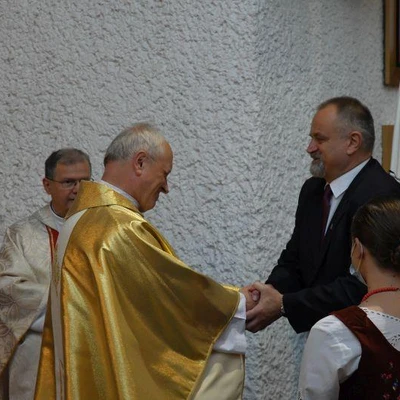 6 października 2021 r., Msza święta w kościele pw. Pana Jezusa Dobrego Pasterza
