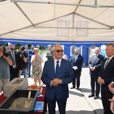 6 lipca 2021 r., Uroczystość wmurowania aktu erekcyjnego pod Budowę Centrum Innowacji oraz Badań Prozdrowotnej i Bezpiecznej Żywności