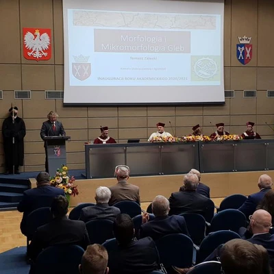 6 października 2020 r., Uroczysta Inauguracja 68. Roku Akademickiego na Uniwersytecie Rolniczym w Krakowie,