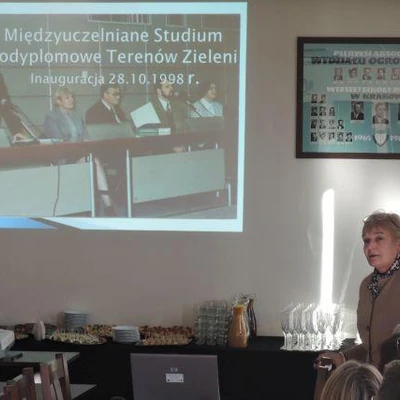 20 lat działalności Studiów Podyplomowych Terenów Zieleni 1998-2018