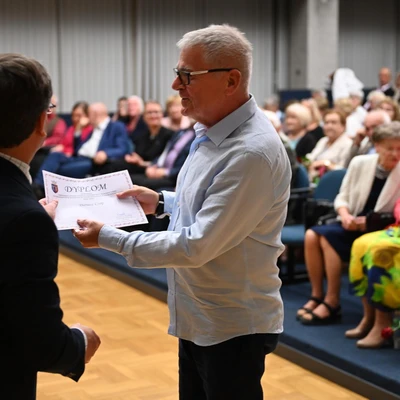 6.06.2025 r. Uroczyste zakończenie studiów na Uniwersytecie Trzeciego Wieku